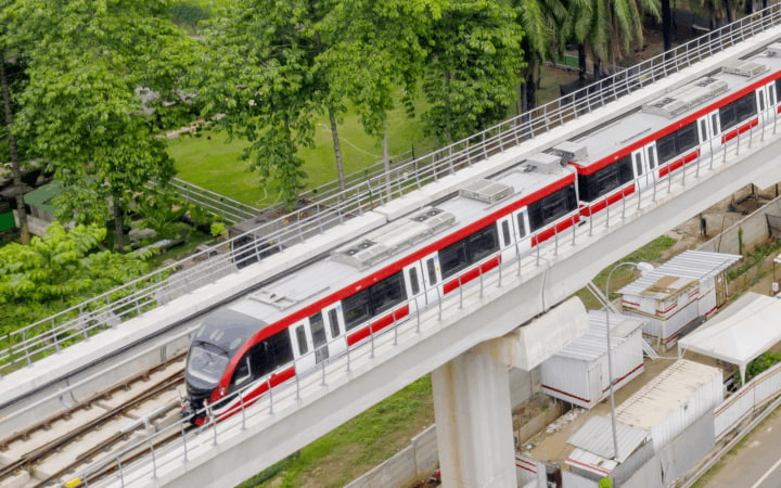 rumah dekat LRT
